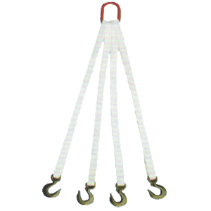 四叉型高强酸洗吊带组合吊具
